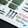 Kelik K72211 CH-54A Tarhe - interior 3D decals for Revell kit (1/72)